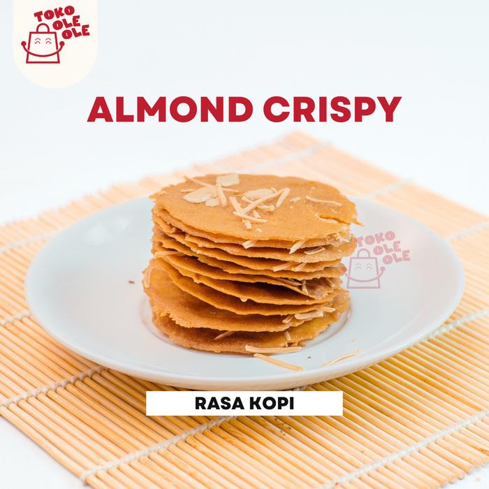 

terbaru !!! almond crispy cheese 3 rasa (coklat, keju, dan kopi) oleh oleh surabaya 130 gr - snack,