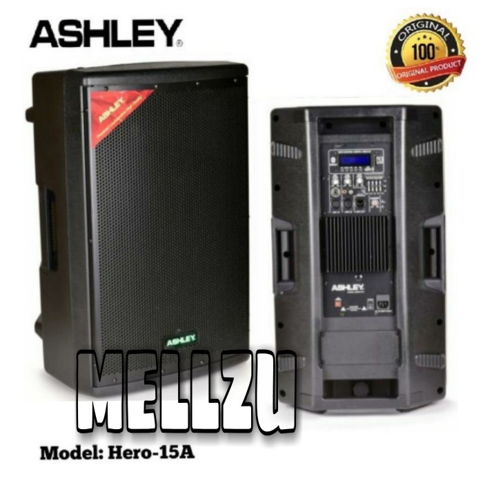 Speaker Aktif Ashley Hero 15A Original Active Ashley HERO15A 15 inch