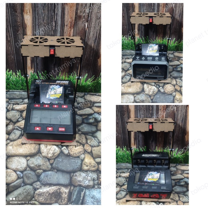 kipas charger tamiya charger fan skyrc powerex