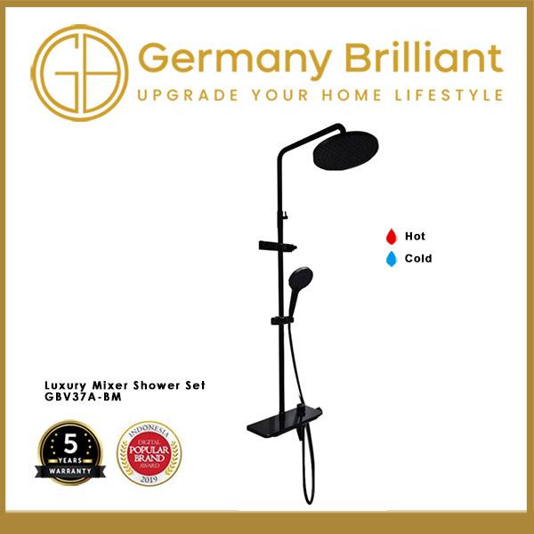 Germany Brilliant Shower Tiang / Column Set Panas Dingin GBV37A-BM