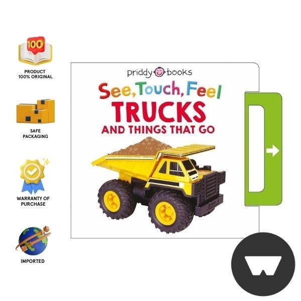 Priddy Books - See, Touch, Feel: Trucks