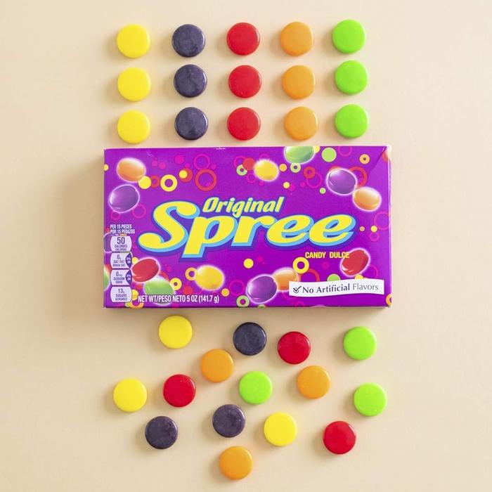 

terbaru !!! spree hard candy - permen rasa buah impor usa ready