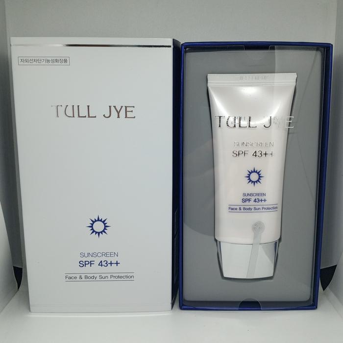 terbaru  tull jye sunscreen spf 43++ face & body sun protection 50g made in korea ready
