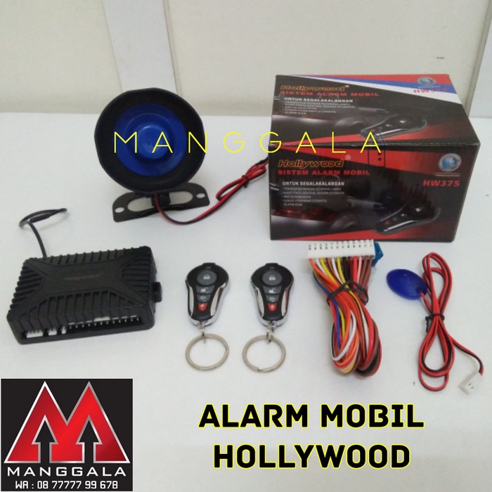 Alarm Mobil Hollywood Hw375 Asli 100%