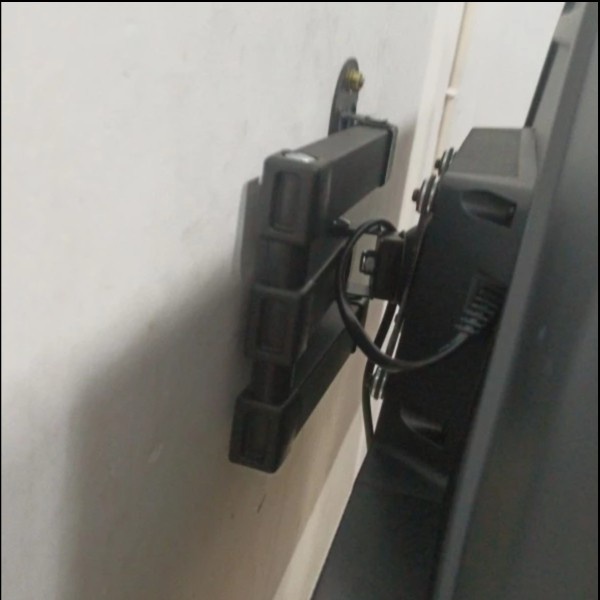 terbaru  wall bracket full motion gerak tekuk 2 lengan dual arm monitor pc breket dinding tembok