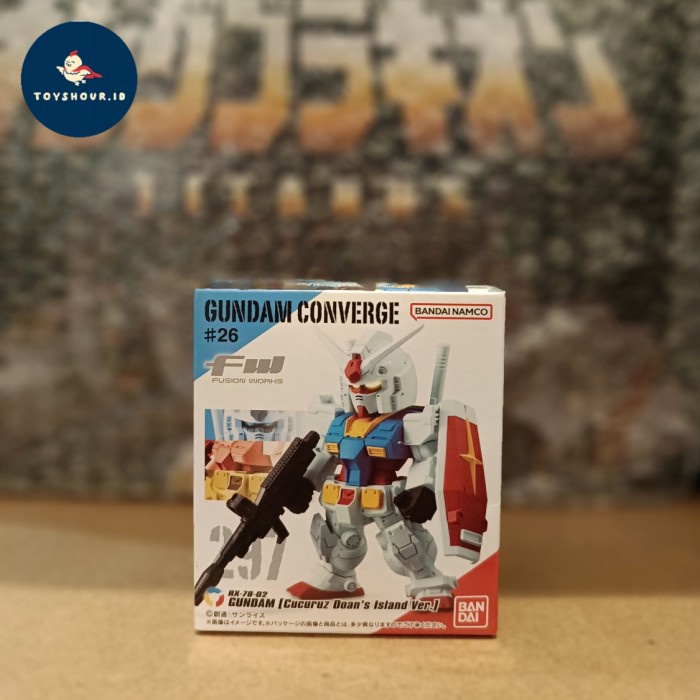 SALE  FW GUNDAM CONVERGE #26 RX-78-2 CUCURUZ DOAN ISLAND VER. READYY