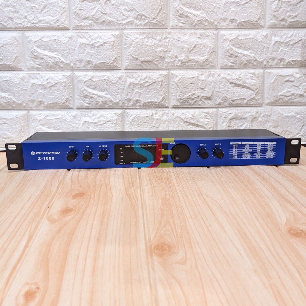 Effect Vocal Zetapro Z1000 / Effect Vocal Hardwell Rev2