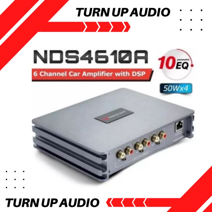 BISA GOSEND PROCESSOR NAKAMICHI NDS 4610A DSP 6 CHANNEL BUILT AMPLIFIER 4 CHANNEL KUALITAS TERBAIK