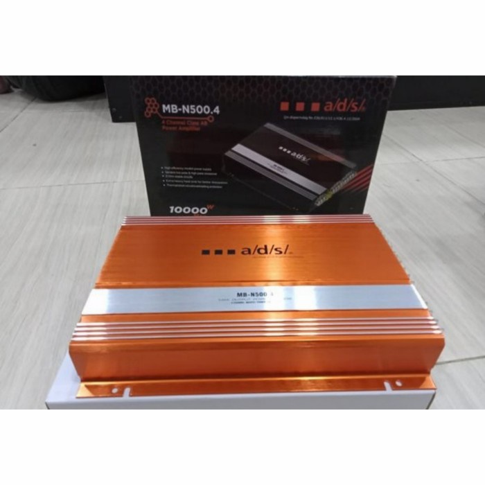 BISA GOSEND GROSIR POWER MOBIL ADS MB N 500.4 POWER 4CH AMPLIFIER ADS MB N500.4 KUALITAS TERBAIK