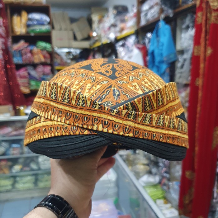 Blankon Adat Jawa / Blangkon Modang Solo / Blankon Jawa Solo