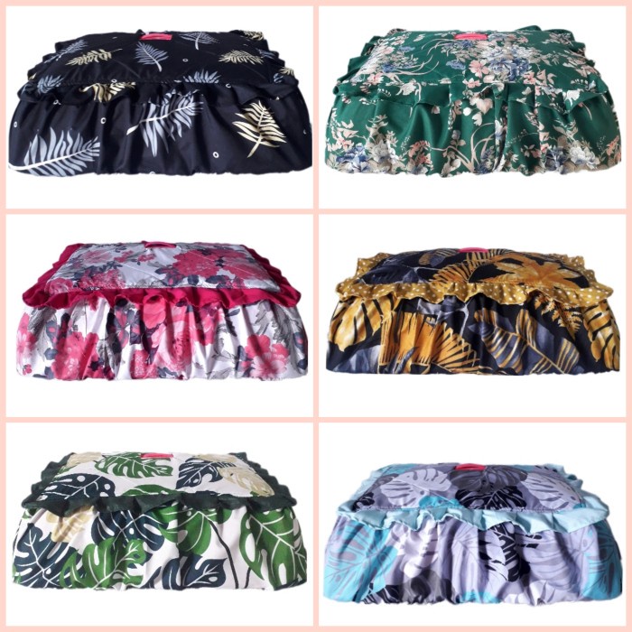HOT SALE Motif Baru Sarung Tudung Saji Kotak Cover/Tutup Tudung Saji Segi Empat