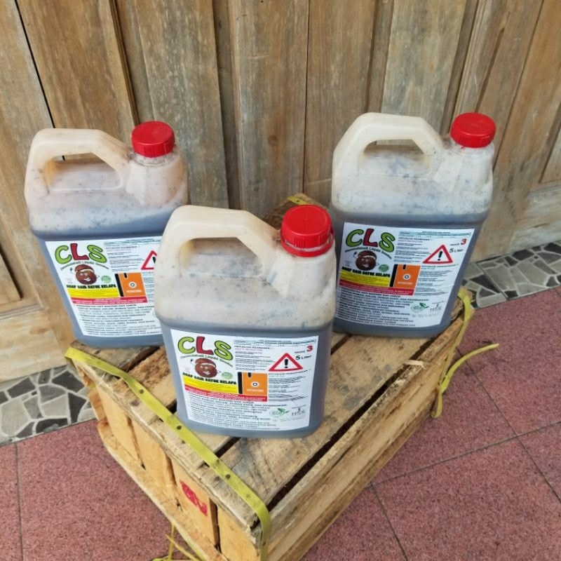 Terbatas Asap Cair Batok Cuka Kayu 5 liter Grade 3 Stok Terbatas