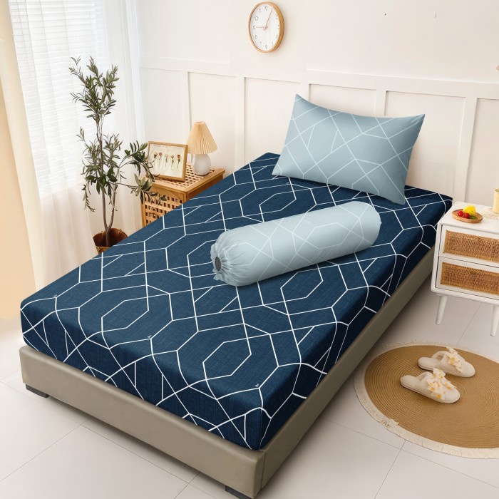 Sprei Illusions - Sprei Single 120x200x20 - Hansel lembut halus tebal
