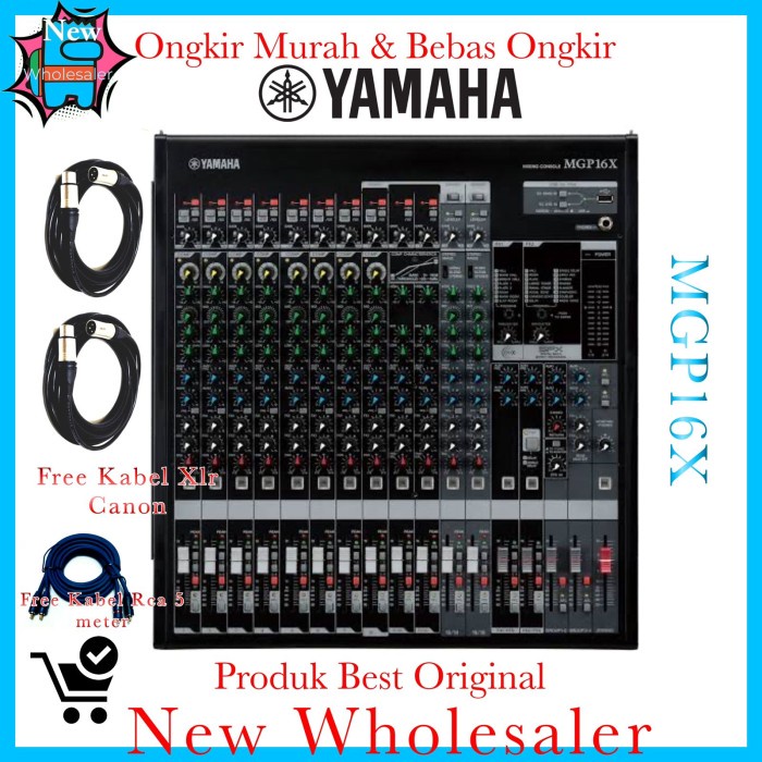 BISA GRAB Mixer Yamaha mgp16x original 16 channel MGP garansi tahun