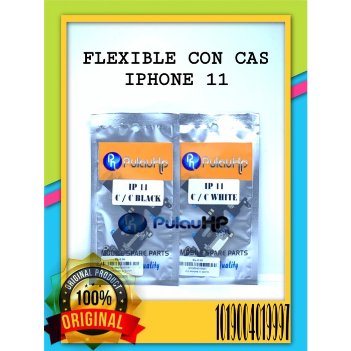 FLEXIBLE CON CAS IPHONE 11