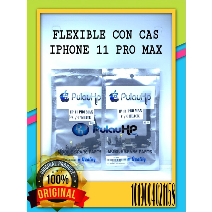 FLEXIBLE CON CAS IPHONE 11 PRO MAX