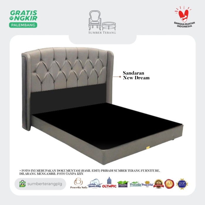 Divan Springbed Olympic New Dream Rangka Tempat Tidur Dipan nimalis