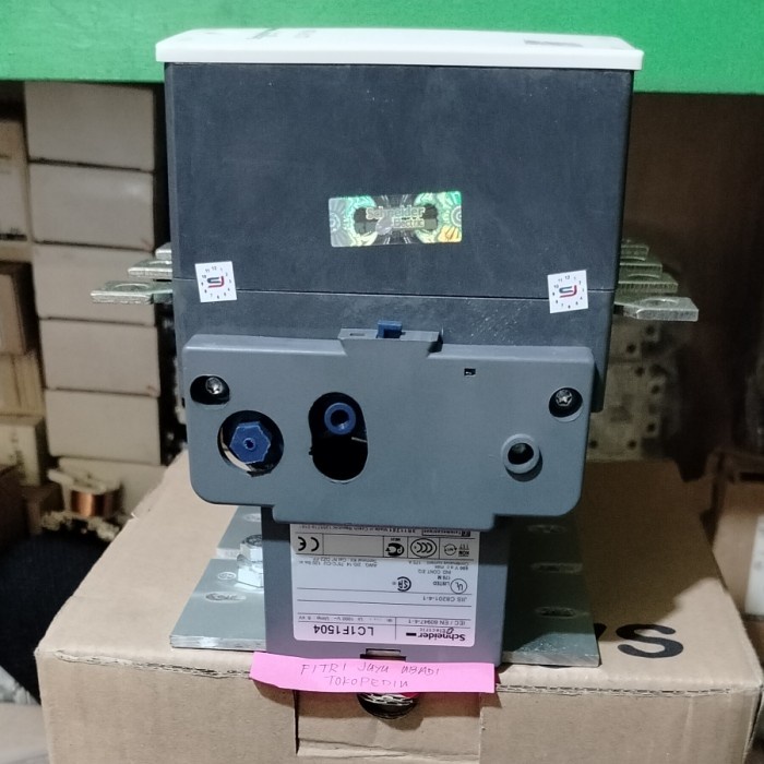 Terhemat Kontaktor Schneider Lc1F1504M7 4P 220V 250A Contactor Lc1F1504 4P