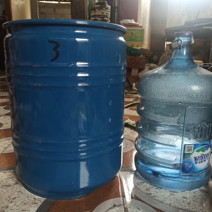 PREMIUM Drum besi /tempat sampah / tempat pembakaran sampah/tong sampah/drum