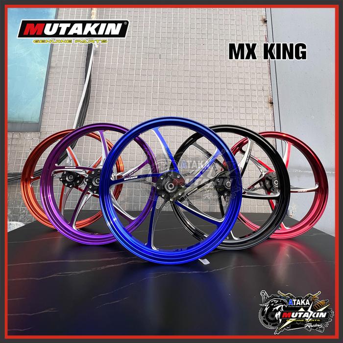 MUTAKIN Kzr X5 racing pelek CNC VELG PNP mx king v1 v2 VIXION NEW NVL NVA MXKING NEW SET VELK MX 150
