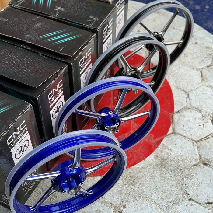 VLeg enkei type 511 ak55 vnd suzuki satria fu double disk 160/185-17