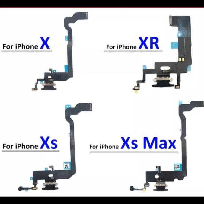 FLEXIBEL CHARGING IPHONE X XR XS XSMAX ORIGINAL PORT DOCK USB CHARGER Grstis ongkir