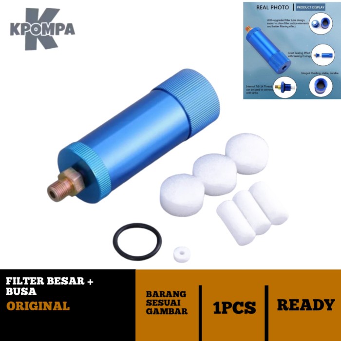 Filter besar pompa pcp, Filter besar scuba, Sparepart pompa pcp
