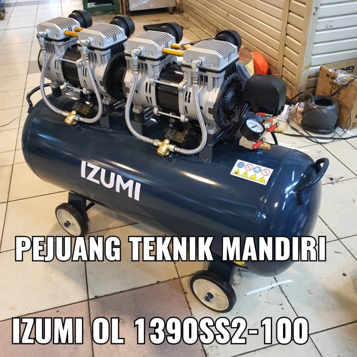 Terpopuler Kompresor Angin Oilless Izumi Ol 1390 / Compressor Izumi Ol1390 3.5Hp