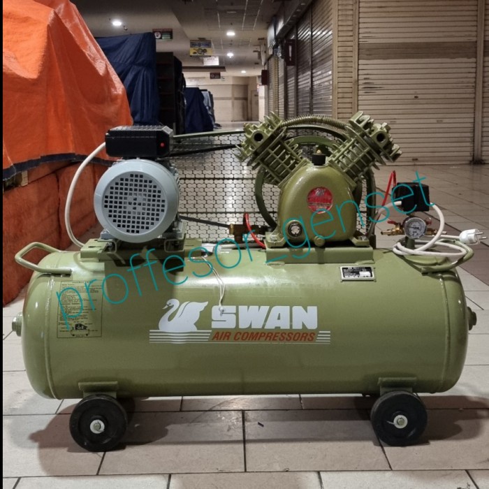 Paling Murah Kompresor Angin Swan 1 Hp ( Pk ) Komplit Motor 1Hp Svu 201
