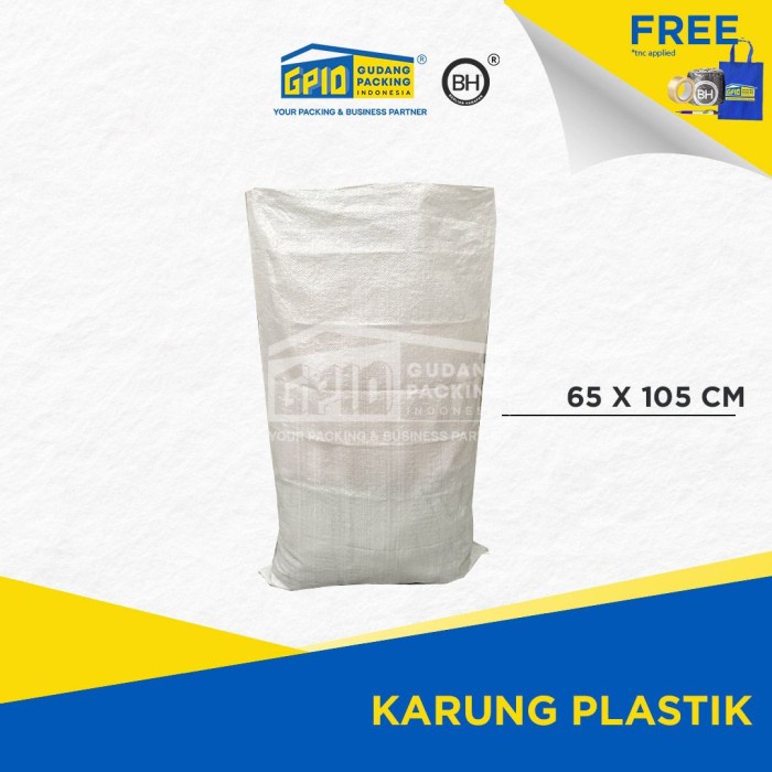 TERPERCAYA Karung Plastik 65x105