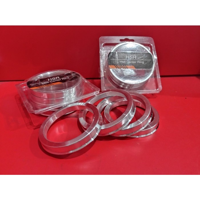 Center Ring HSR Ukuran 57X 73,1 Untuk Velg Mobil Racing Bukan OEM HSR WHEEL