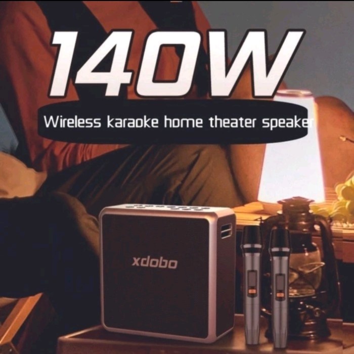 Xdobo King Max 140W Speaker Portable Audio Wireless Karaoke Original