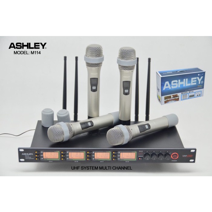 Mic tanpa kabel ashley M14