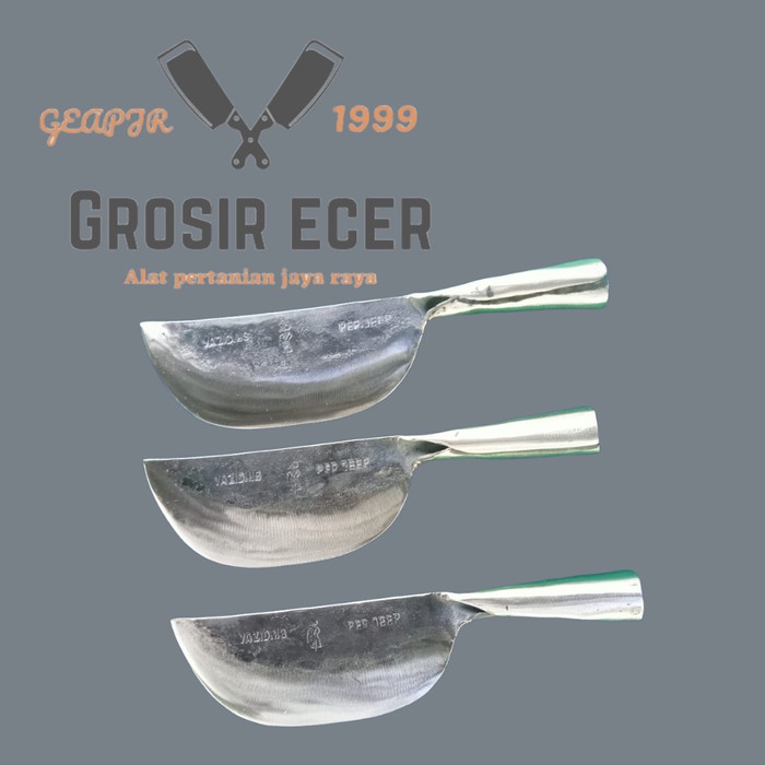 PREMIUM Pisau Cincang Daging Tulang Dapur Super Tajam Tanpa Asah