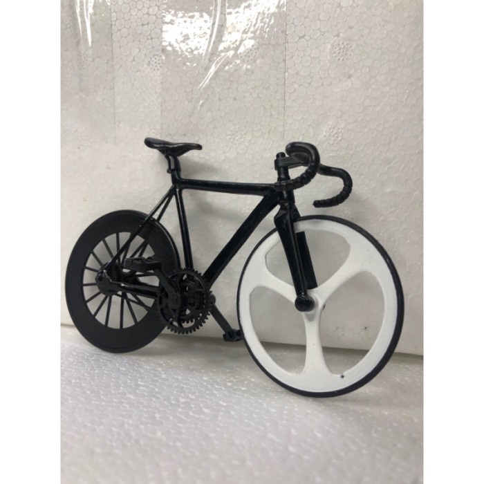HOT SALE! Paket miniatur fixie model jayjo ws depan 3 spoke miniatur modifan dari star rider