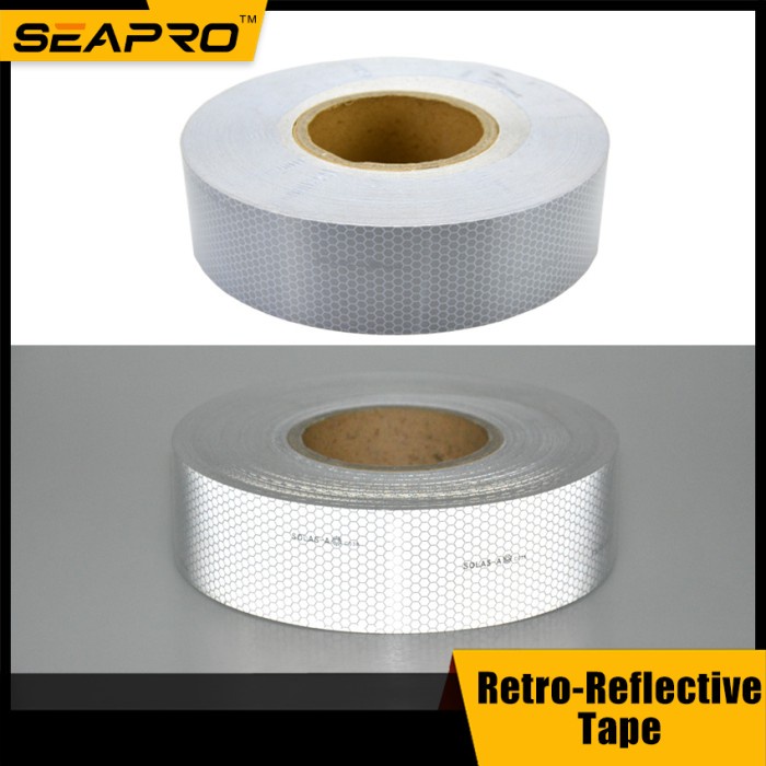 PROMO Retro Solas Reflective Tape Marine Silver Solas Tape