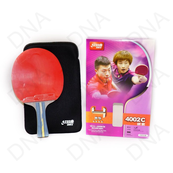 Table Tennis Racket DHS 4002C (CARBON) / Bat Tenis Meja DHS - ORIGINAL