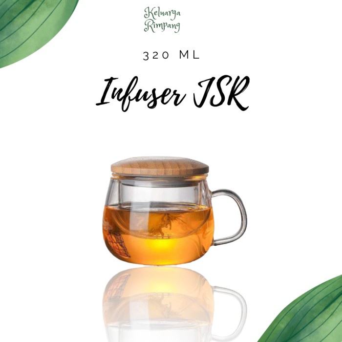 [mojiko] - Shoga Gelas infuser rempah rimpang by keluarga rimpang