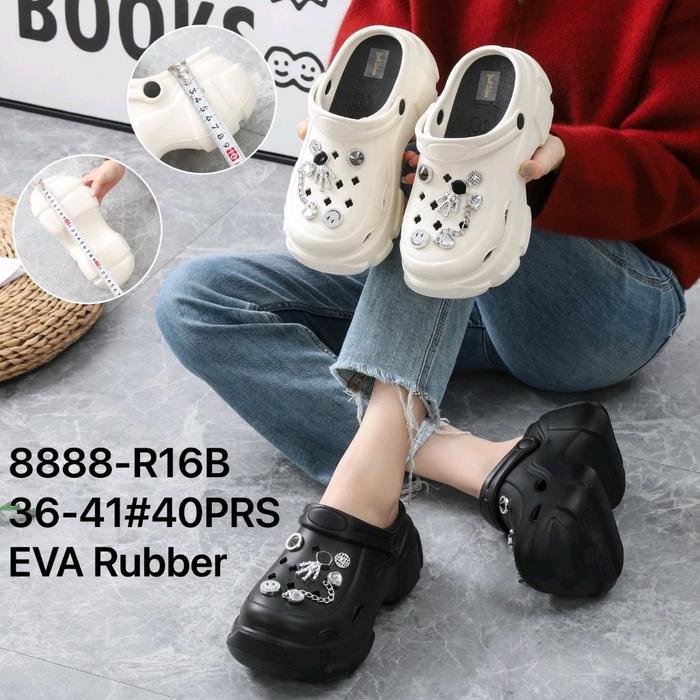 HARGA SPESIAL SANDAL BAIM WEDGES JIBBITZ SMILE ASTRONOT TINGGI 8 CM SANDAL BAIM WANITA - SHOES