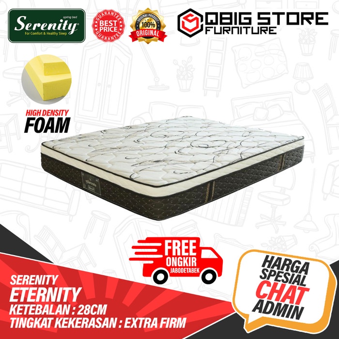 Kasur Springbed Elite Serenity Eternity Spring Bed Matras