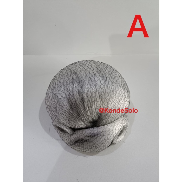 Sanggul Modern Uban Putih