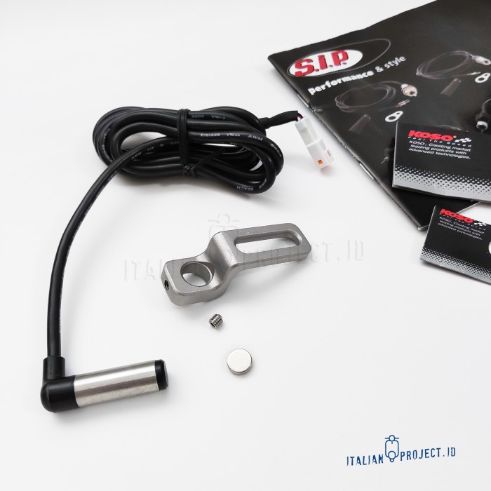 Kabel Speed Sensor Magnet Speedo Sip Fork Upgrade Cakram Semua Vespa