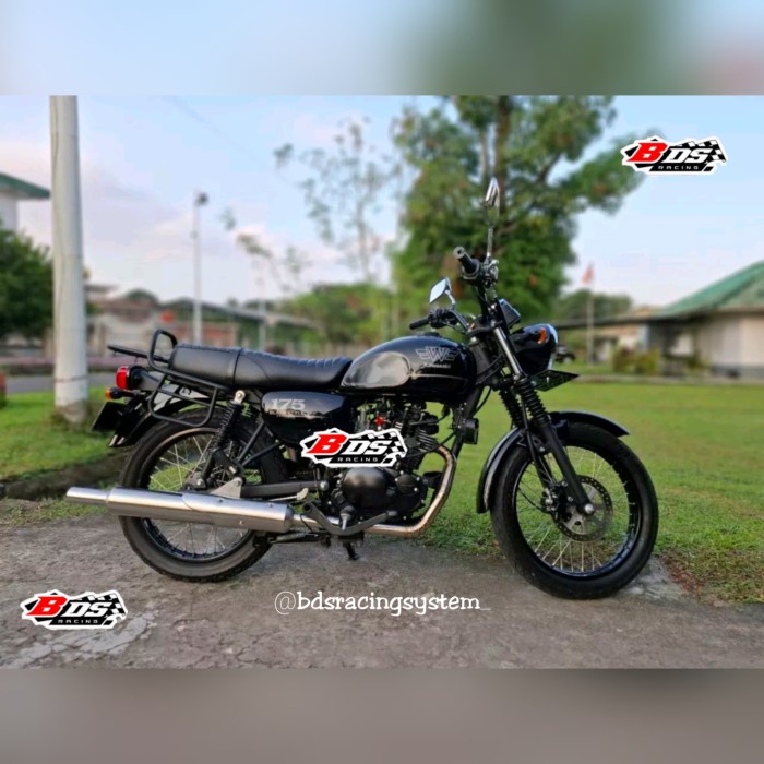 Knalpot Custom Royal Enfield For Kawasaki W175 Fullsystem