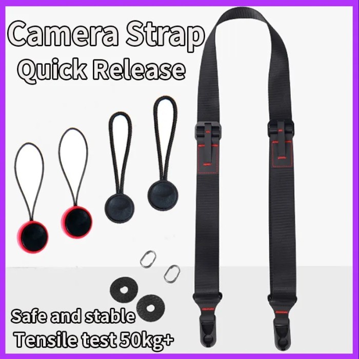 Camera Strap SLR Canon Nikon Fuji Leica Pentax Olympus Micro