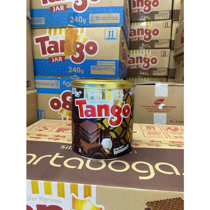 

terbaru !!! tango wafer 1 dus isi 6 kaleng - virgo shoop ready