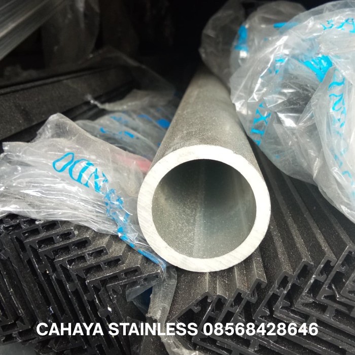 pipa dural od 50.8mm tebal 10mm pipa aluminium alumunium