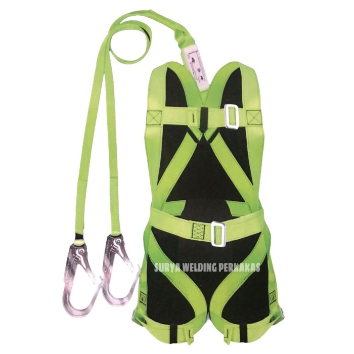 Termurah Gosave Pithon Full Body Harnes Double Big Hook Bersertifikat