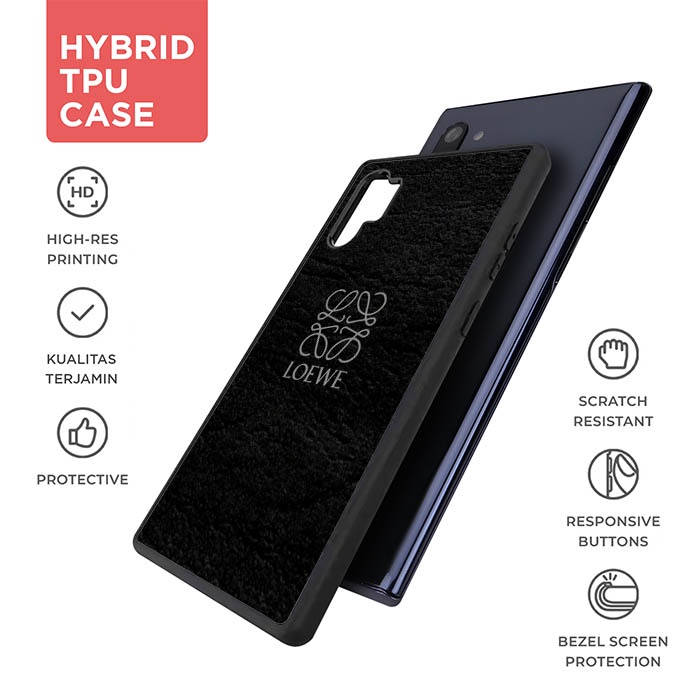 Softcase Hardcase Casing Custom Samsung Galaxy Note 20 10 9 8 FE Ultra Plus Lite Logo Loewe AB4554 C
