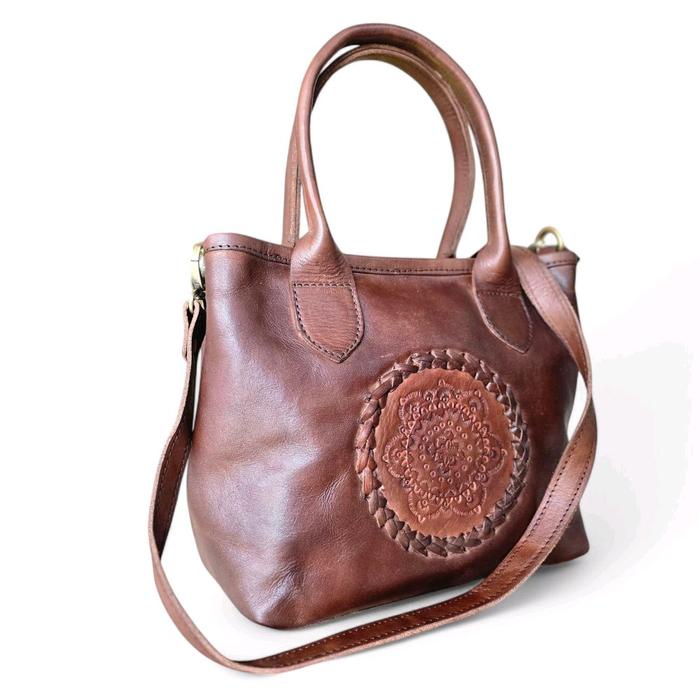 Sale Terbatas Tas Selempang Tote Kulit Asli Tipe Fatma Resleting Ykk Original Aman