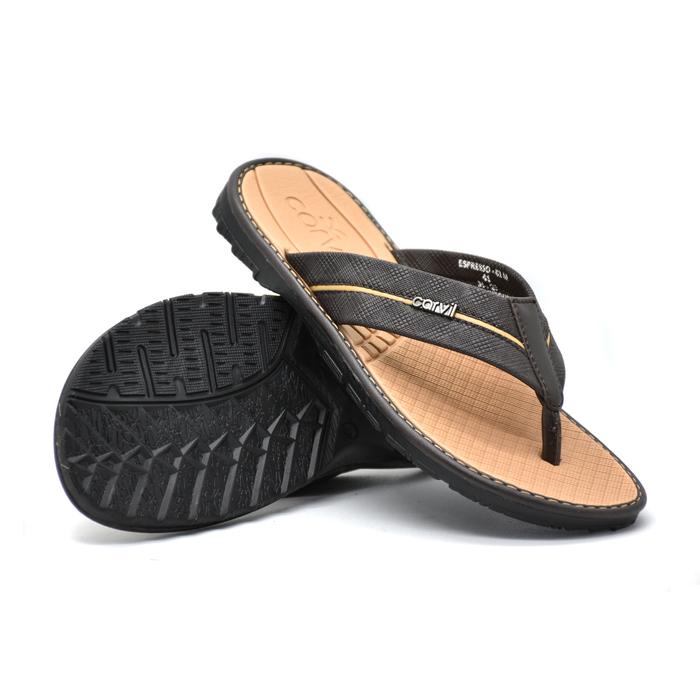 Carvil Sandal Pria Espresso-01 M